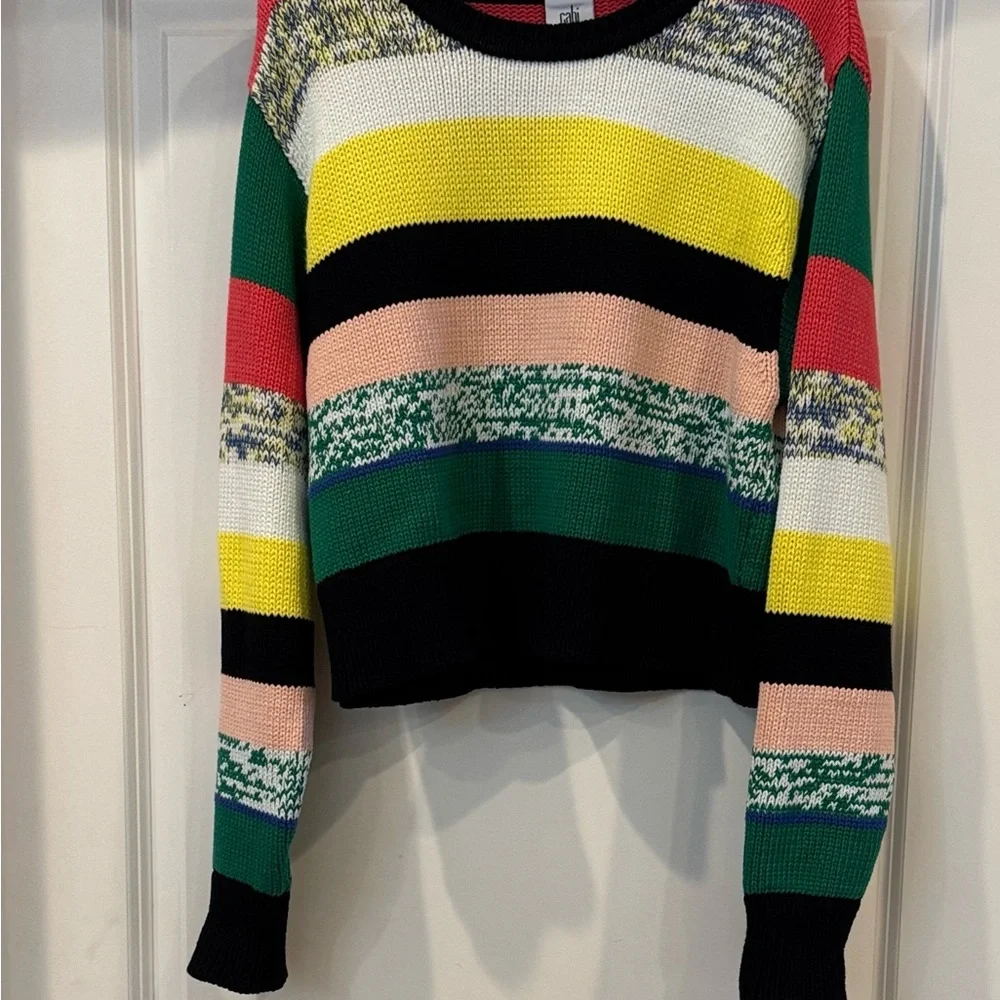 CAbi Pop Crop Sweater Medium - Picture 2 of 9